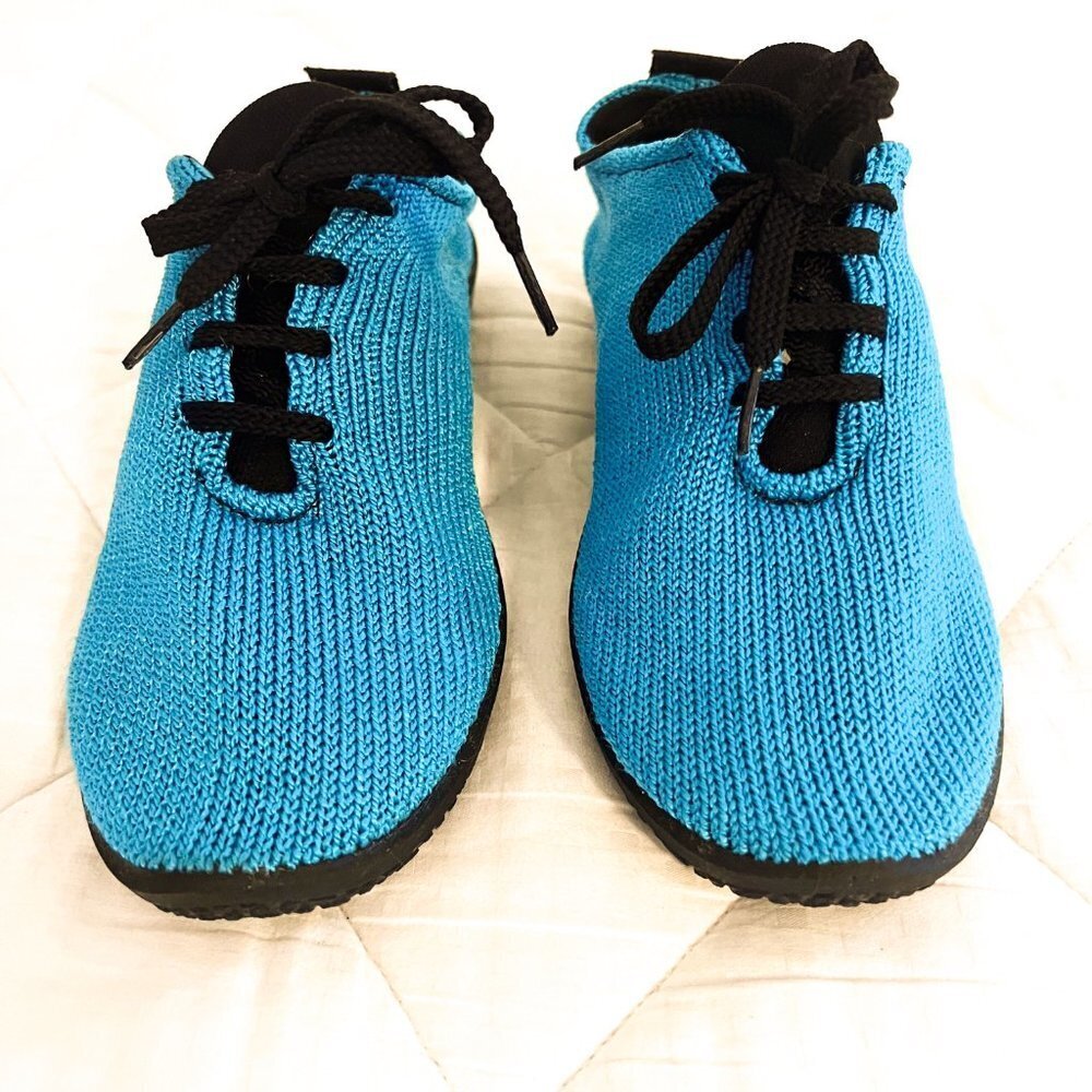 New Arcopedico LS Turquoise Knit Travel Walking Shocks Sneakers Size10 EU41 - Picture 5 of 11